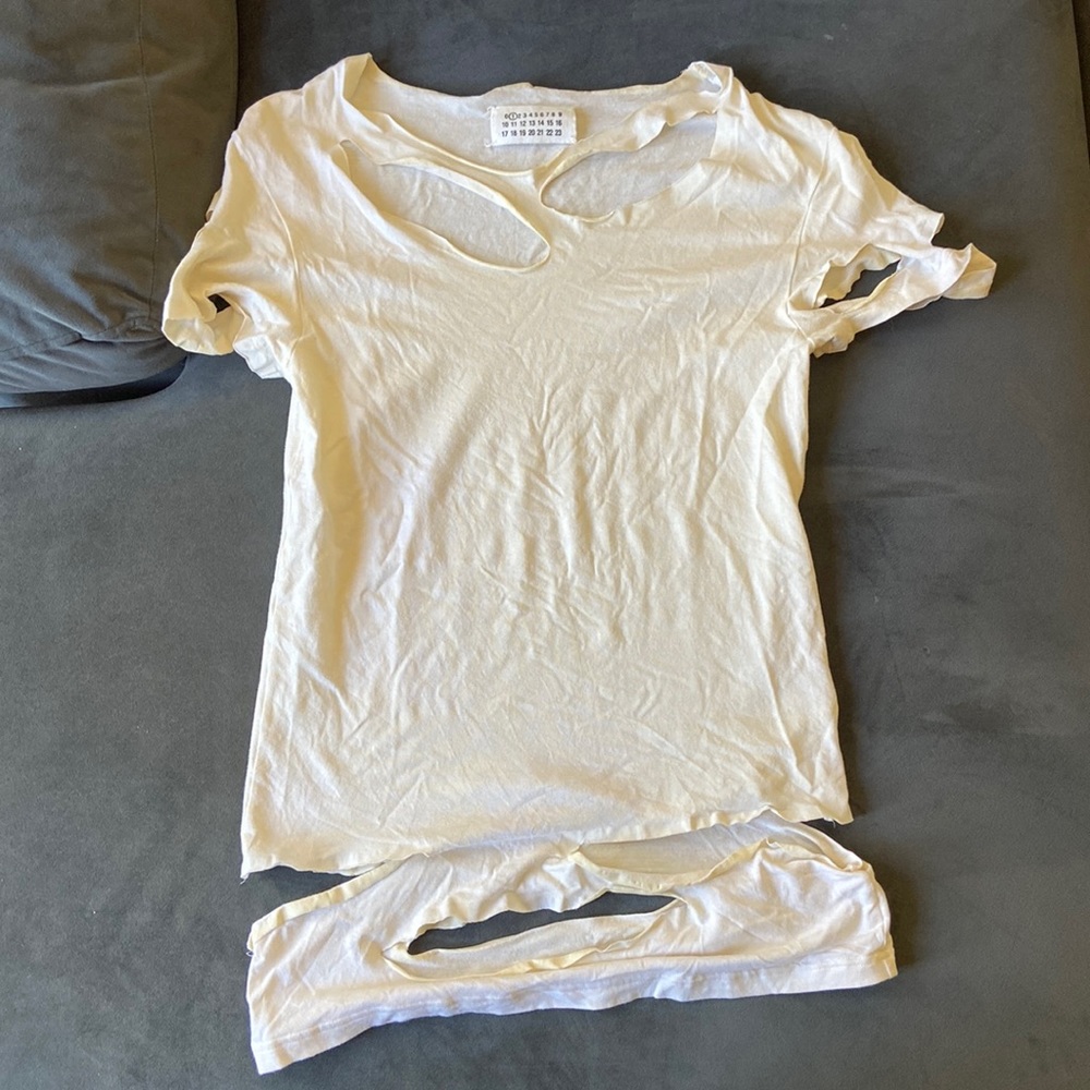 Maison Martin Margeila SS09 Ripped Tee